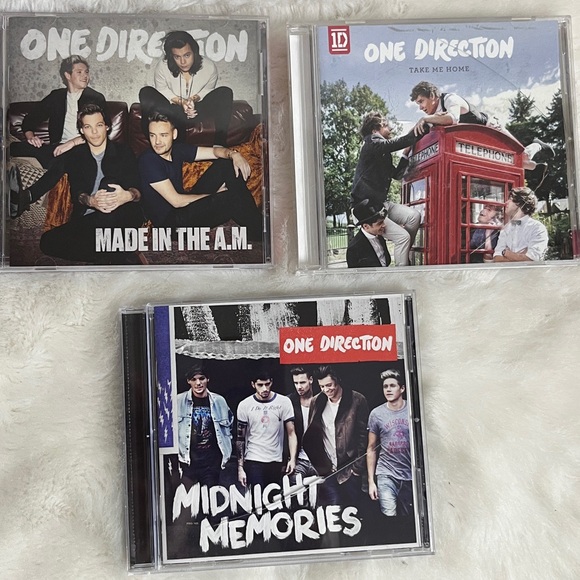 One Direction CD's Bundle of 3,  Made in the A.M/Midnight Memories/Take Me Home - Picture 1 of 15
